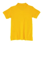 French Toast Boys 2T-4T Solid Pique Polo, Yellow, Size 3T