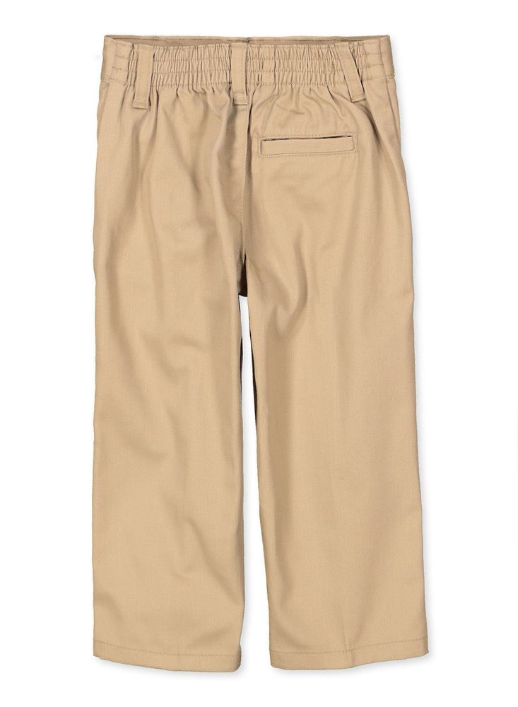 French Toast Boys 2T-4T Relaxed Fit Chinos, Khaki, Size 3T