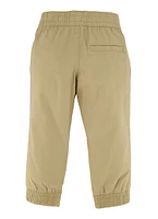 French Toast Boys 2T-4T Khaki Joggers, Khaki, Size 2T