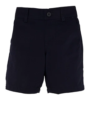 French Toast Boys 2T-4T Twill Shorts, Blue, Size 3T