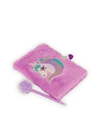 Unicorn Plush Secret Diary Set, Purple