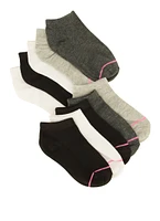 Toddler Girls Assorted Ankle Socks 10 Pack, Multi