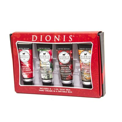 4 Piece Hand Cream Gift Set by Dionis