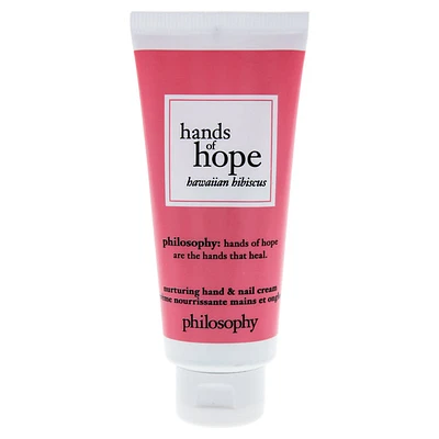 Hands of Hope - Hawaiian Hibiscus Cream by Philosophy for Unisex - 1 oz Hand Cream