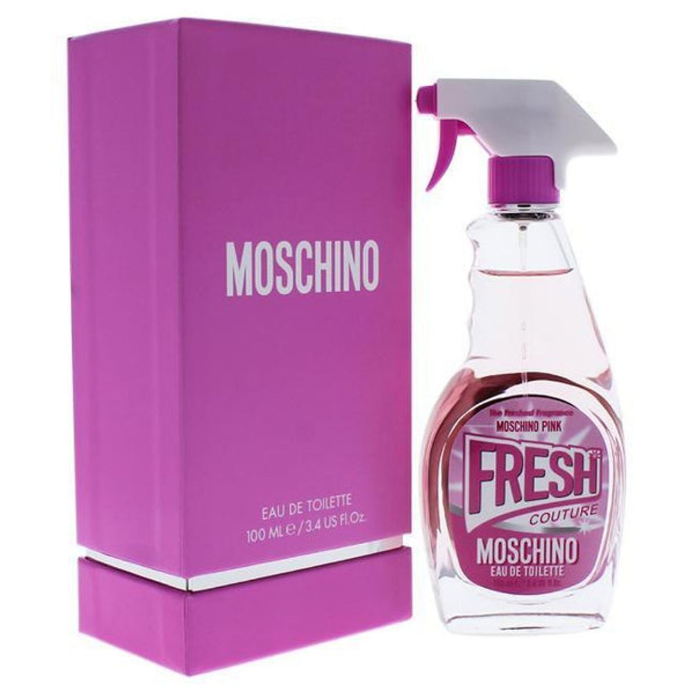 Moschino Pink Fresh Couture For Women By Moschino Eau De Toilette Spray