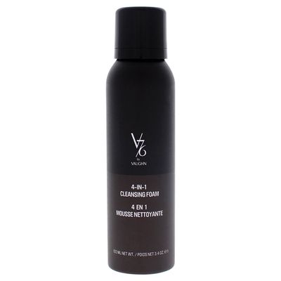 4-In-1 Cleansing Foam by V76 by Vaughn for Unisex - 3.4 oz Cleanser