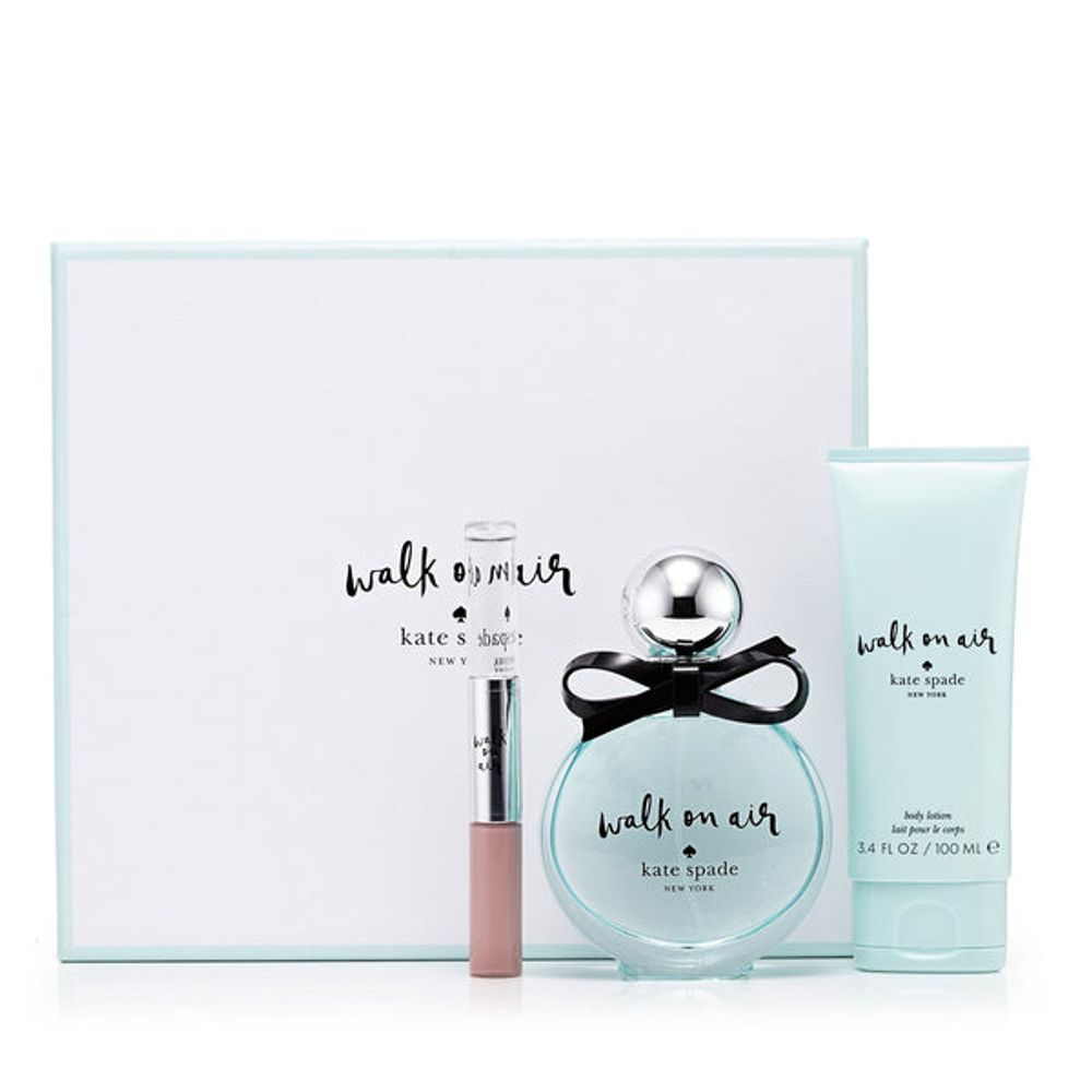 Kate Spade Walk on Air Gift Set Eau de Parfum, Body Lotion, Rollerball and  Lip Gloss for Women by Kate Spade