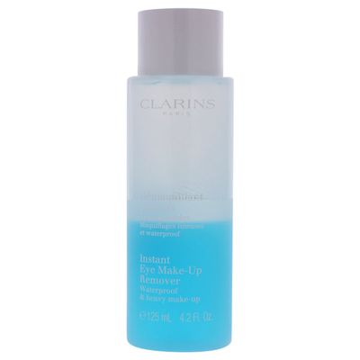 Instant Eye Makeup Remover WaterProof and Heavy Makeup by Clarins for Unisex - 4.2 oz Makeup Remover