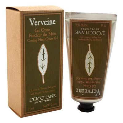Verveine Cooling Hand Cream Gel by LOccitane for Unisex - 2.6 oz Hand Cream