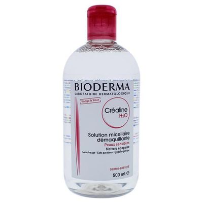 Crealine H2O Solution Micellaire Demaquillante by Bioderma for Unisex - 16.9 oz Makeup Remover
