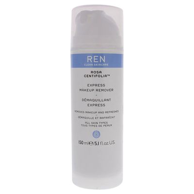 Rosa Centifolia Express Make-Up Remover by REN for Unisex - 5 oz Makeup Remover