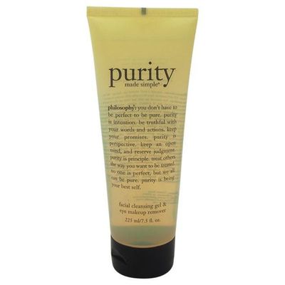 Purity Made Simple Foaming Facial Cleansing Gel and Eye Makeup Remover by Philosophy for Women - 7.5