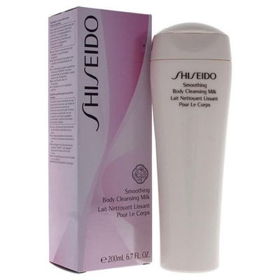 Smoothing Body Cleansing Milk by Shiseido for Women - 6.7 oz Cleanser