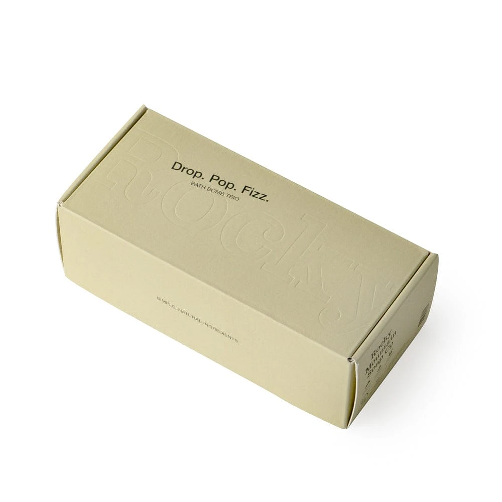 Drop. Pop. Fizz. Best Seller Bath Bomb Trio