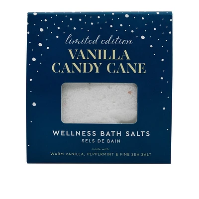 Vanilla Candy Cane Wellness Bath Salts