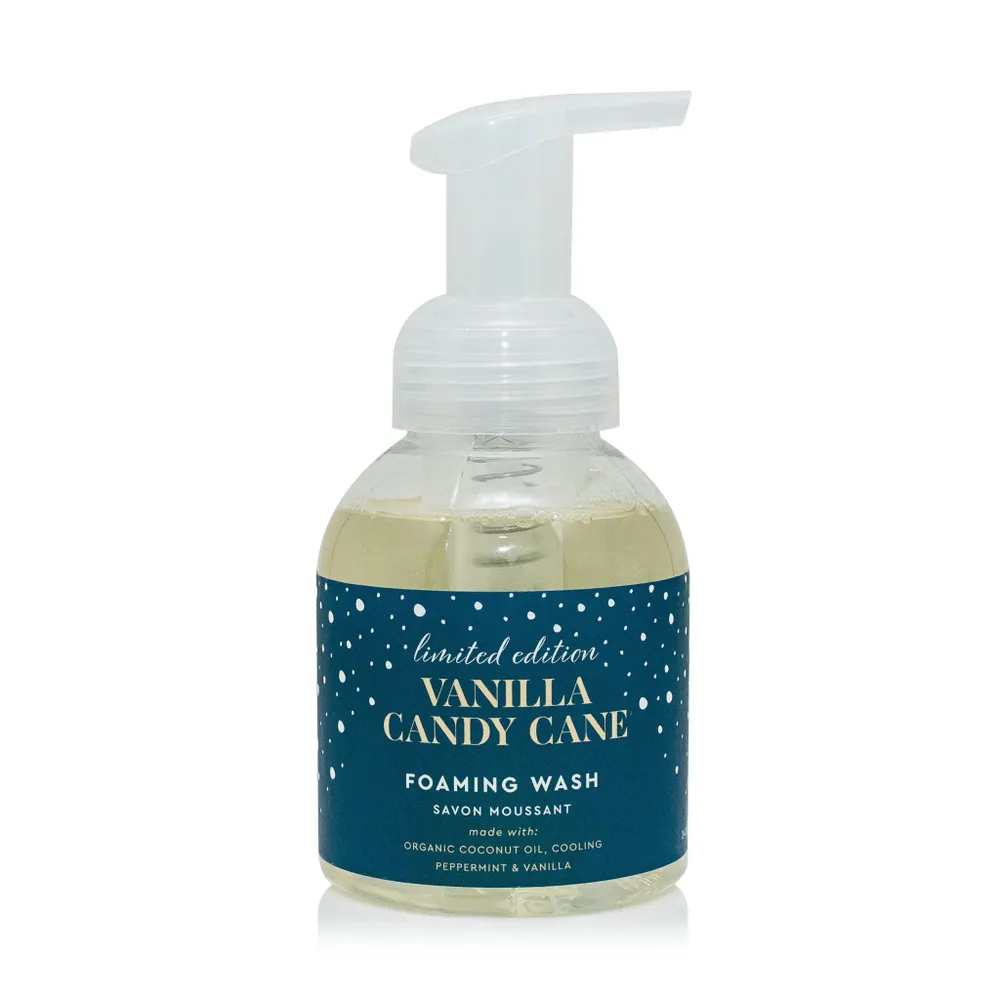 Vanilla Candy Cane Foaming Wash