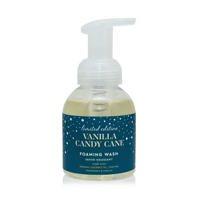 Vanilla Candy Cane Foaming Wash