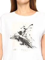 T-shirt tout aller Artistique
