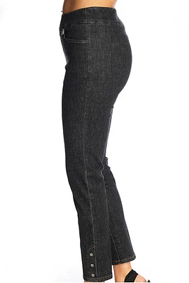 Pantalon en denim taille haute avec maintien  - Michael Tyler