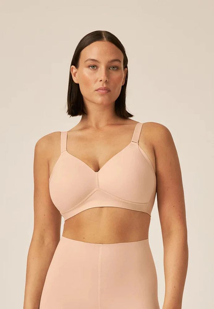 Soutien-gorge souple avec effet lissant latéral