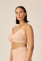 Soutien-gorge souple avec effet lissant latéral