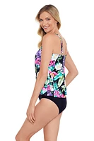 Haut de maillot tankini avec anneau latéral