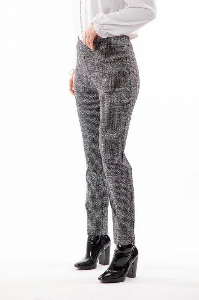 Pantalon à enfiler petits motifs