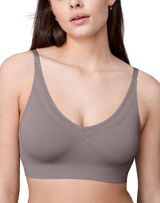 Soutien-gorge sans armatures coutures décolleté V EcoPure