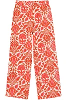 Pantalon palazzo texturé