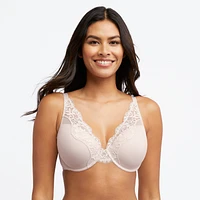 Soutien-gorge doublé dentelle bretelles convertibles