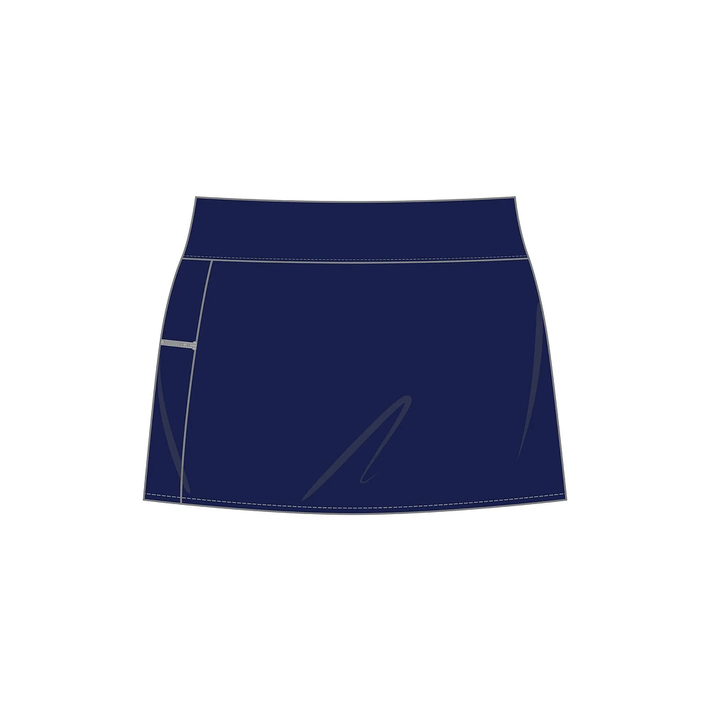 Skort, bikini bottoms with zippered pocket - Sizes Plus