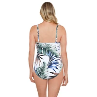 Maillot 1pc imp. fleurs exotiques Tropicaly