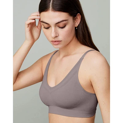 Soutien-gorge sans armatures coutures décolleté V EcoPure