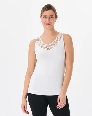 Camisole avec appliqué géométrique