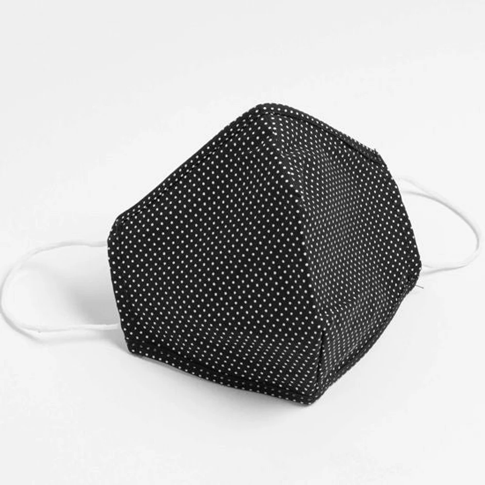 Masque à pois unisexe