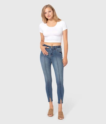 Pantalon jean jambe skinny