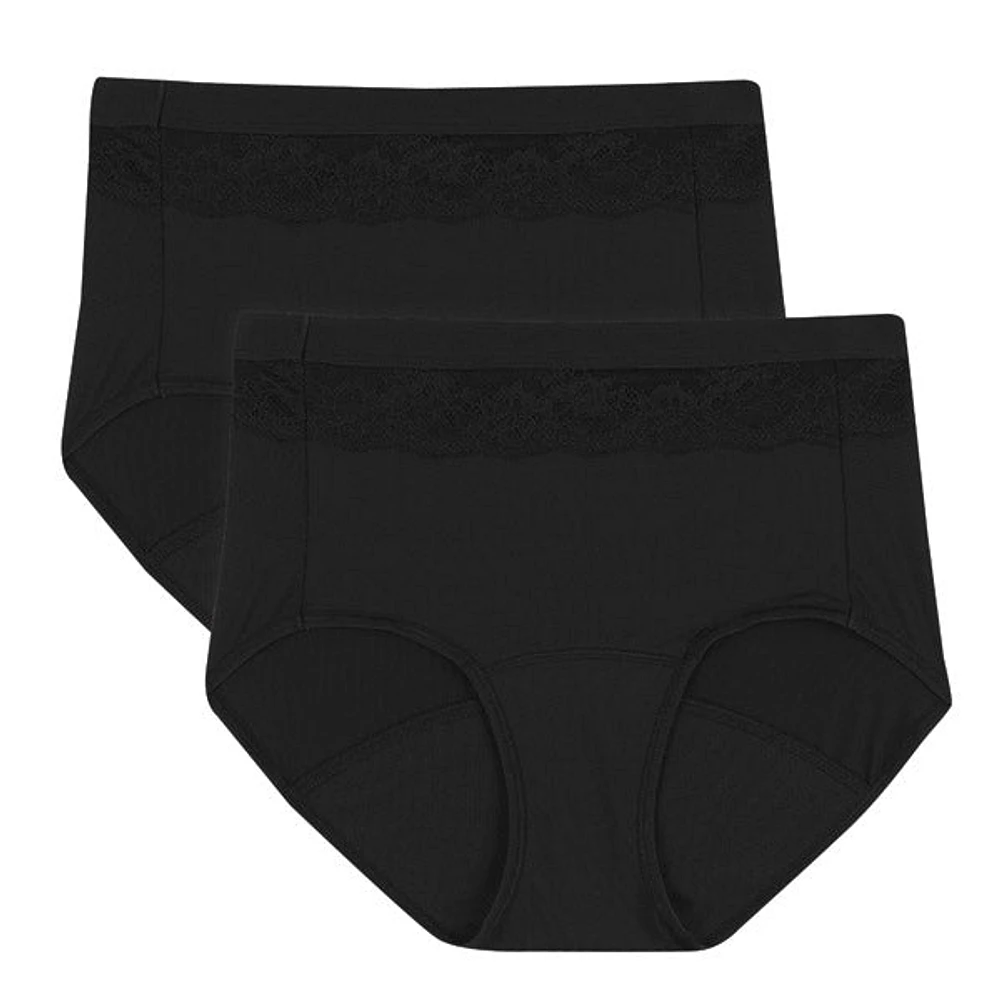 Culotte avec protection contre les fuites (paquet de 2)