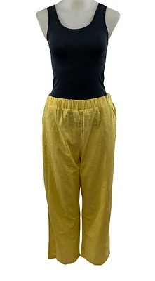 Pantalon tout aller au look de lin