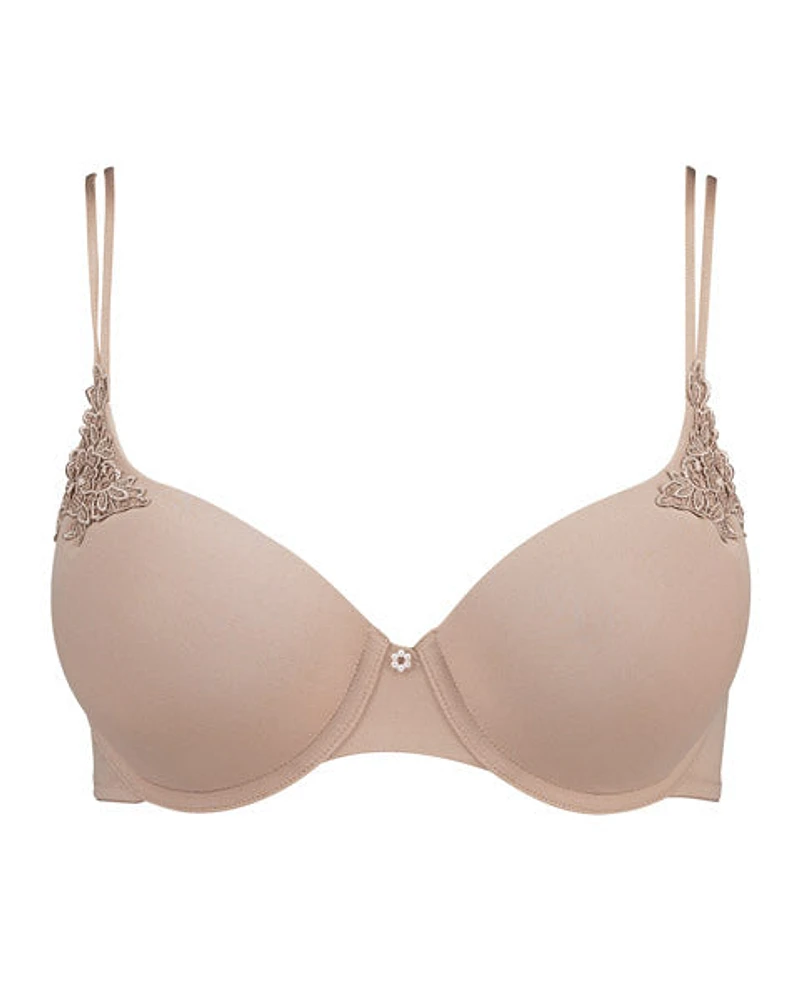 Soutien-gorge à armature avec bonnets en mousse et broderies - WonderBra