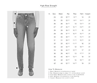 Pantalon jeans jambe droite