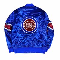 Heavyweight Satin Jacket Detroit Lions by Mitchell & Ness 2XL