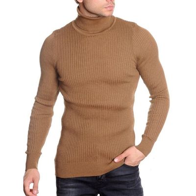 LCR Black Edition Turtleneck Sweater (Dark Beige) 1670C