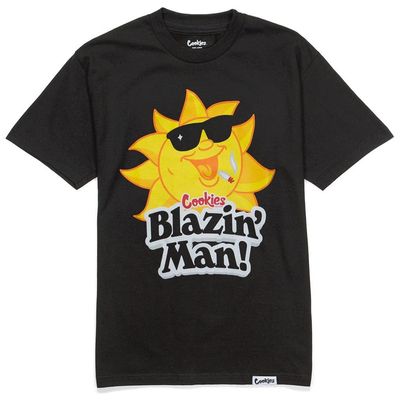 Cookies Blazin Man T Shirt (Black) 1556T5713