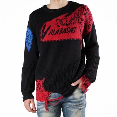 Valabasas Komodo Sweater (Red/Royal) VLBS2037