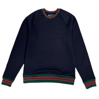 Jordan Craig Crew Neck Sweater (Black) 8316T