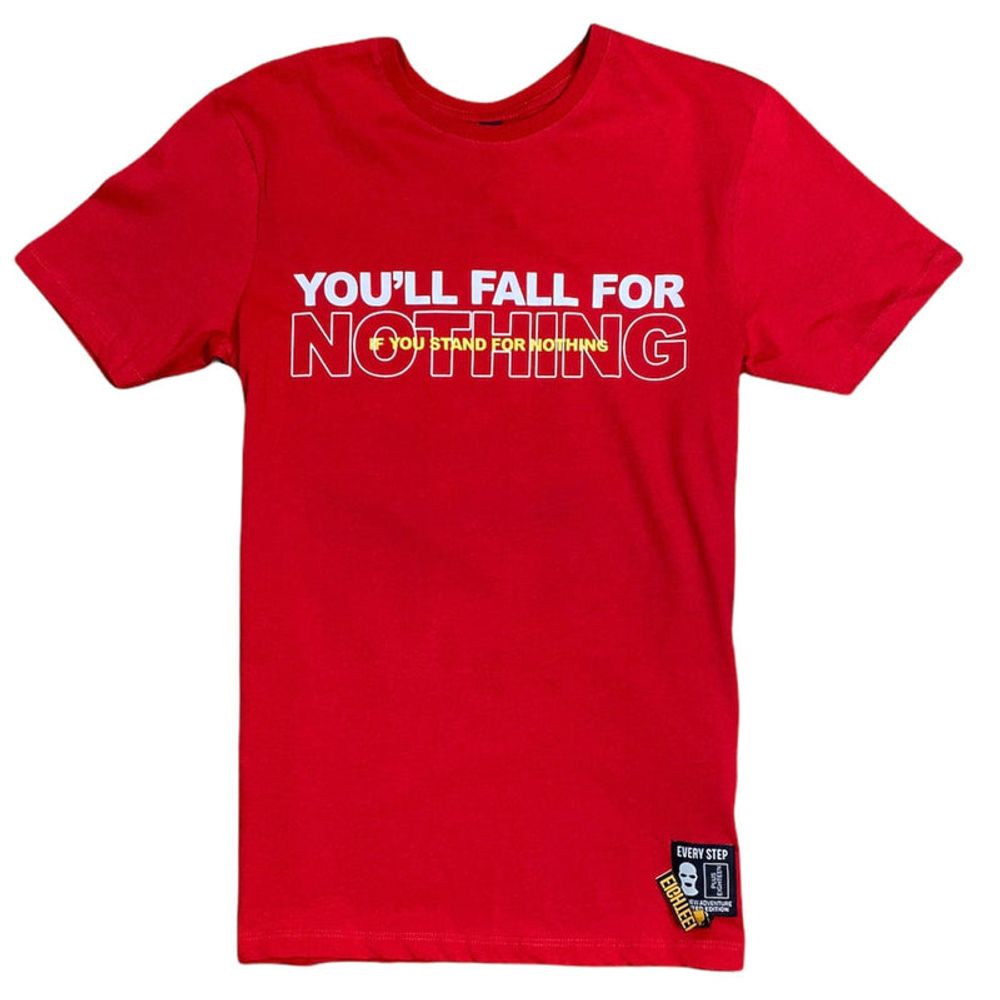 PlusEighteen You'll Fall For Nothing Tee (Red)