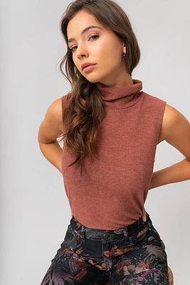 La camisole ultra douce col montant