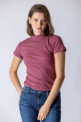 Le t-shirt uni côtel
