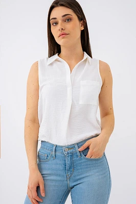La camisole chemisier fluide