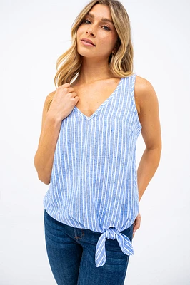 La camisole ample nouée